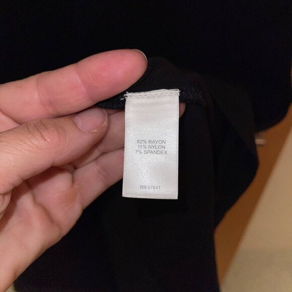 J Jill Womens Dress Size XS Black Wearever Collection Soft Knit Midi Loungewear - Picture 5 of 8